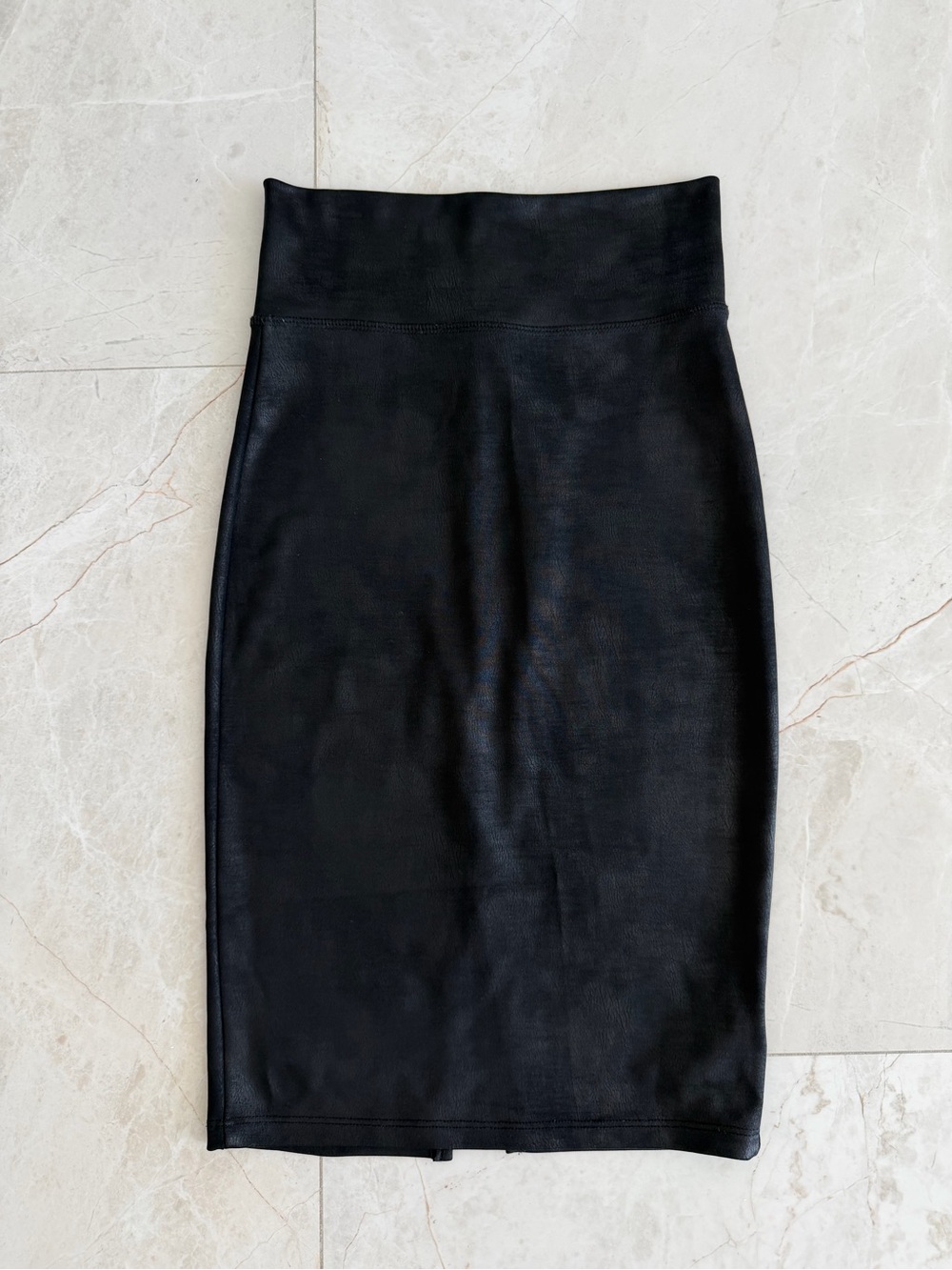 Bebe xs Black High-Waist Pencil Skirt